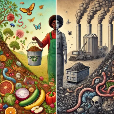 Compostagem x aterro sanitário: qual a diferença, e por que isso importa?